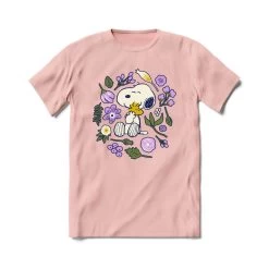 Brief Insanity Snoopy Floral T-Shirt, Medium