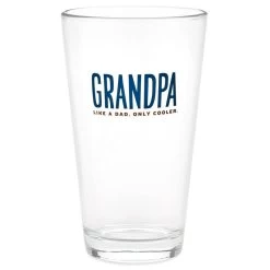 Hallmark Grandpa: Like A Dad, Only Cooler Pint Glass, 16 Oz.