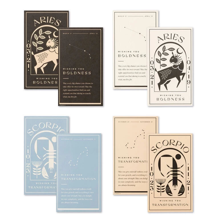 Cosmic Well Wishes: Starry Little Fortune Cards Made For Sharing - Image 4