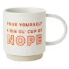 Hallmark Cup Of Nope Funny Mug, 16 Oz.