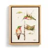 Demdaco Hummingbird Family Wall Art, 8x10