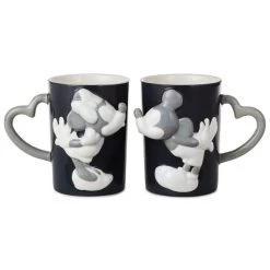 Hallmark Disney Mickey And Minnie Kissyface Mugs, Set Of 2