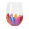 Enesco EttaVee Jessi's Garden Stemless Wine Glass, 18 Oz.