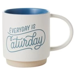 Hallmark Everyday Is Caturday Mug, 16 Oz.