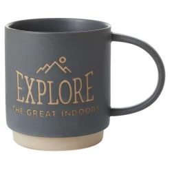 Hallmark Explore Indoors Funny Mug, 16 Oz.