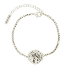 Demdaco Floral Charm Dear You Mom Bracelet