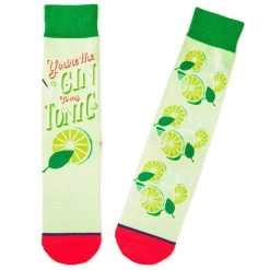 Hallmark You’re The Gin To My Tonic Fun Crew Socks