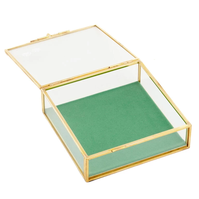 Hallmark The Love Of A Friend Glass Pet Memory Box, 5x5 - Image 2