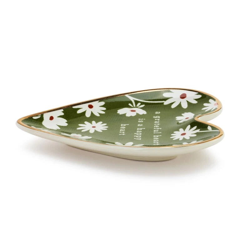 Demdaco Grateful Art Heart Trinket Dish - Image 2