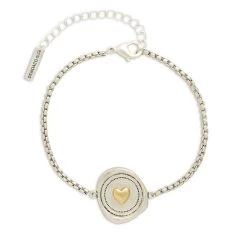 Demdaco Heart Charm Dear You My Love Bracelet
