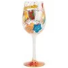 Lolita® June Birthday Month Handpainted Wine Glass, 15 Oz.