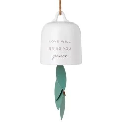 Hallmark Love Will Bring You Peace Ceramic Wind Chime
