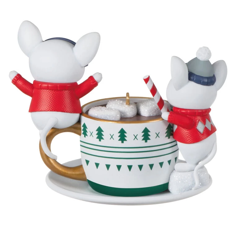 Hallmark Merry Mice With Hot Cocoa Ornament - Image 6