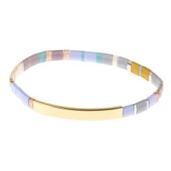 Lavender Be Fierce Good Karma Miyuki Bracelet