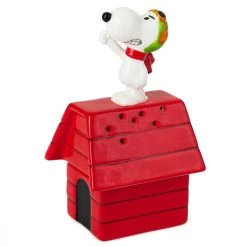 Hallmark PeanutsĀ® Flying Ace Snoopy Stacked Salt And Pepper Shakers, Set Of 2