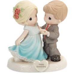 Precious Moments Couple Dancing Figurine, 5.25"