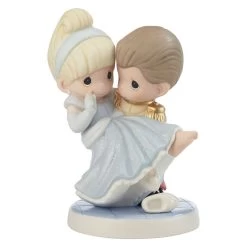 Precious Moments Disney Prince Charming And Cinderella Figurine, 5.51"