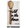 Hallmark Schitt's Creek® Fold In The Cheese Tea Towel And Wooden Spoon, Set Of 2