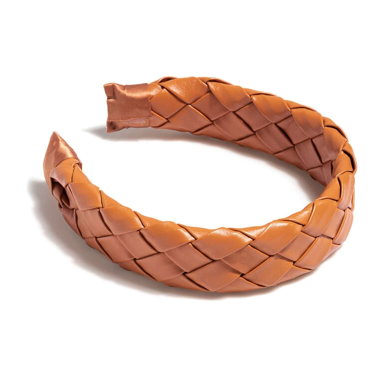Shiraleah Woven Faux Leather Headband