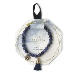 Soul Stacks Sodalite Intention Bracelet