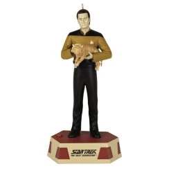 Hallmark Star Trek™: The Next Generation Data's Ode To Spot Ornament With Sound