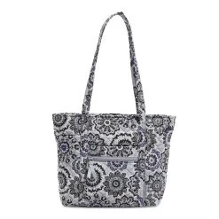 Vera Bradley Small Vera Tote In Tranquil Medallion