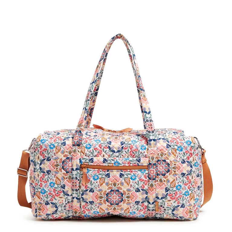 Vera Bradley Large Travel Duffel In Enchanted Mandala