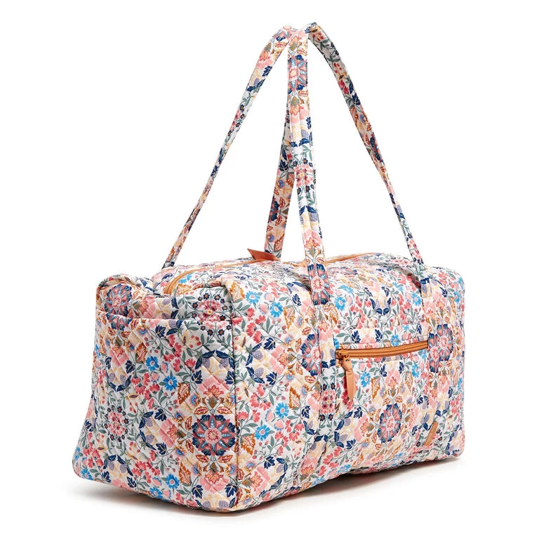 Vera Bradley Large Travel Duffel In Enchanted Mandala - Image 2